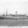 Passenger Vessel "Orcades", built by Vickers Armstrong in Barrow-In-Furness, England and launched on 1 December 1936 by Mrs I.C. Geddes.  Vessel was completed in July 1937 and had her inaugural voyage on 9 December 1937 from London - Brisbane.
Base port: