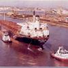 With tugs in Melbourne