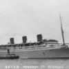 Passenger Vessel "Monarch Of Bermuda", built in 1931 by Vickers-Armstong Ltd - Newcastle.  Owned by Furness, Withy & Co. Ltd.
Tonnage:  22424 gross, 12876 net
Dimensions:  length 553'2", breadth 76'7", draught 39'0"
Official Number:  29748
Port Of Reg