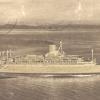 Passenger Liner "Orcades", built by Vickers Armstrongs Ltd., Barrow-In-Furness, England.  Launched on 14 October 1947 by Lady Morshead and completed in November 1948.  Her inaugural voyage was from London - Sydney on 14 December 1948.
Base Port:  Initial