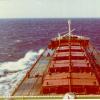 View of deck whilst at sea.