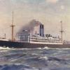 Passenger Vessel "Nestor", built in 1912 by Workman & Clark & Co - Belfast.  Owned by Blue Funnel Line and worked route between UK - Australia - UK.  She took her first voyage in 1913 and in 1915 was commandeered as a troopship.  In 1920 she resumed servi