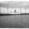 Passenger cargo vessel "Main", built in 1927 by Bremer Vulkan - Vegesack, owned by Norddeutscher lloyd.
Tonnage:  7624 gross, 4741 net
Dimensions:  length 503'1", breadth 63'1", draught 28'3"
Port Of Registry:  Bremen
Flag:  German