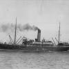 Passenger vessel "Rupara", single screw steamer built in 1906 by Hawthorn Leslie Ltd - Newcastle-On-Tyne.  Owned by Adelaide Steamship Co from 1906 to 1919, when on 19 - 11 - 1919 she was sold to H.M. Nemazee of Hong Kong, and in 1922 to Manila Owners.  I