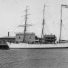 Barque "Thekla", built in 1881 at Dundee by A Stephen & Son.
Tonnage:  898 gross
Dimensions:  length 204', breadth 34', draught 19'