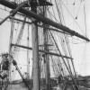 "Penang", Ex 'Albert Rickmers',  Built in 1905. This image shows the masts & rigging, 4/2/1931.