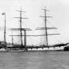 Barque "Marco Polo", built in 1892 at Grangemouth by Grangemouth Dockyard Co.
Tonnage:  1646 gross
Dimensions:  length 248', breadth 38', draught 28'