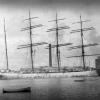 Steel 4 masted Barque "John Ena", built in 1892 at Glasgow by R. Duncan & Co for San Fransisco Shipping Line.
Tonnage:  2842 gross
Dimensions:  length 313', breadth 48', draught 25'
Port Of Registry:  Honolulu