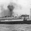 Passenger Vessel "S.S. Wandilla", built in 1912 at Glasgow by W Beardmore & Co  Ltd for the Adelaide Steamship Co Ltd.  She was a steel twin screw Passenger/Cargo vessel.  She was eventually sold overseas and was sunk in 1942.
Official Number:  122741
T