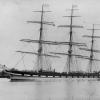 Three masted Barque "Thessalus", built in 1874 at Glasgow by Barclay, Curle & Co.  Owned by A & J.H. Carmichael & Co.
Official Nmbner:  67941
Tonnage:  1782 gross
Dimensions:  length 269', breadth 41', draught 24'
Port Of Registry:  Greenock