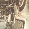This image shows vessel in 1985, a view of the engine.