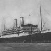 Passenger vessel "Oronsay", built by John Brown & Co, Glasgow.  This vessel was launched on 14th August 1924 by Rt. Hon. Viscoutess Novar and completed in January 1925.  She took her inaugural voyage on 7 February from London to Brisbane.  In 1939 she was