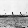 Passenger vessel "Ophir", built in 1891 at Glasgow by R Napier & Son for the Orient Steam Navigation Co.  The first Orient Liner to completely dispense with canvas and an early twin screw mail liner.  Built with the help of a subsidy from the British Gove