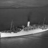 Built by Vickers Armstrong, Barrow -In-Furness, England in 1937.  First owned by P&O untl 1964 when bought by John Latsis.  "Stratheden had her maiden voyage on 24 December 1937 and operated the route between UK and Australia via the Suez Canal.  In 1939 