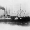 General cargo vessel S.S. "Paringa".  Built in 1908 by Scott of Kinghorn Ltd - Kinghorn.  Owned by Adelaide Steamship Company Ltd and lost en route to China on 26th December 1935.  "Paringa" together with "Rupara" and "Morialta" established the "Gulf Trip