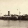 Passenger cargo vessel "S.S. Raranga", built in 1916 at Newcastle by Armstrong Whitworth & Co for Shaw Savill & Albion Co Ltd.  A Steel twin screw steamer.

Tonnage:  10.040 gross
Dimensions:  length 478'0", breadth 63'2", draught 31'2"
Official Numbe