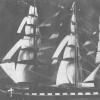 3 masted full rigged iron ship "Glengarry", built in 1873 at Liverpool by Royden for W Alexander & Co.

Tonnage:  1769 gross
Official Number:  69317
Dimensions:  length 257', breadth 42', draught 24'
Port Of Registry:  Liverpool
