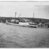 1925 passenger/cargo vessel in port
