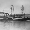Built 1876 at Auckland by McQuarrie and McCallum for A. McGregor.  Official No. 70362.  163 gross tons, length 114 ft. x breadth 20 ft. x depth 7 ft.  Acquired by A.W. Sandford & Co. in July 1898 who put her on the West Coast run in 1899 and switched her 