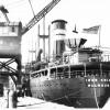 "Iron Knight", built in 1937 by Lithgows Ltd - Port Glasgow.  Owned by BHP Co Ltd
Official Number:  159568
Dimensions:  length 404'5", breath 56'2", draught 23'2"
Port Of Registry:  Melbourne
Flag:  British
Tonnage:  4812 gross, 2737 net.