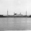 1931-32 General cargo vessel entering port