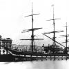 1877 barque berthed in the New Dock, Port Adelaide.