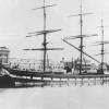 1877 barque berthed in the New Dock, Port Adelaide.