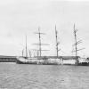 Barque berthed