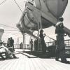 Passenger vessel - tourist class deck scene