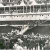 Passenger vessel - disembarking Marseilles 1948