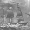 1846 Barque
This image is from a painting and words at base read - Hobart Town Whaler - Flying Childers