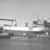 Bulk Carrier, "Cape York", built in 1973 by Adelaide Ship construction ( A division of Adelaide Steamship Ind Pty Ltd)  Owned by Australian Territory Liner Services Pty Ltd.
Official Number:  355328
Tonnage:  4307 net, 8453 gross
Dimensions:  length 11