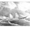 1854 passenger vessel at sea.