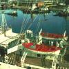 Berthed at Port Adelaide showing life boat, 24/12/1987.