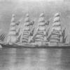 Barque undersail.