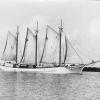 Ketch under sail