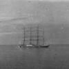 Barque at anchor, Pt. Victoria