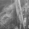 Barque - looking down on poop from mizzen