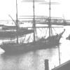 Barque moored in Port Adelaide