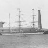 1875 Barque berthed at Port Adelaide, 1901.