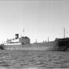 Bulk carrier at anchor