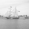 Entering Port Adelaide, 22/12/1987.