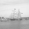 Entering Port Adelaide, 22/12/1987.