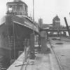 At fitting out jetty, 21/5/1959.