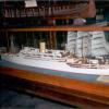 Model of passenger vessel