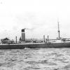1920 general cargo vessel under way