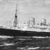 1929 passenger vessel under way.