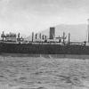 1922 general cargo vessel under way.