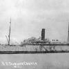 1904 refrigerated vessel at anchor