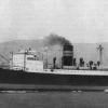 1936 refrigerated vessel under way